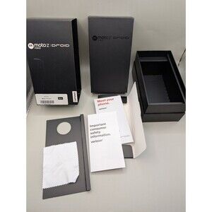 Moto Z Droid Box Only + Instructions